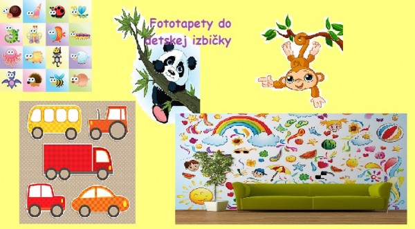 Detské izbičky - Fototatapety